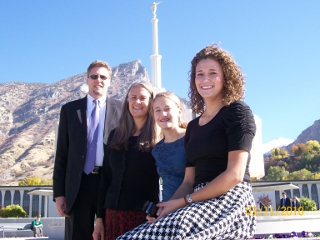 Partial family shot just prior dropping Liz off at the Missionary Training Center